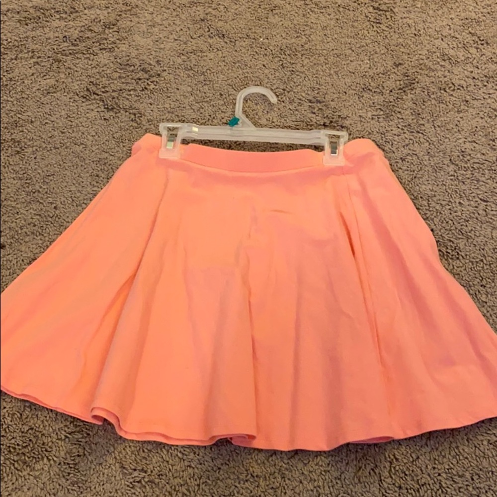 Peach skirt